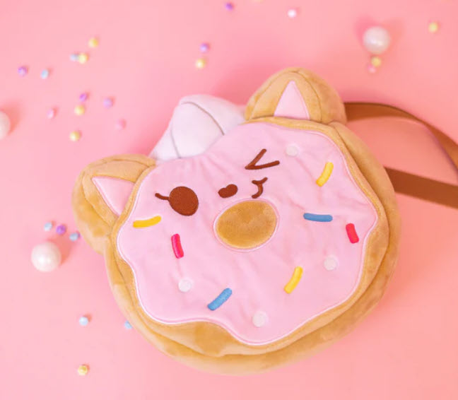 Donut Cat Crossbody