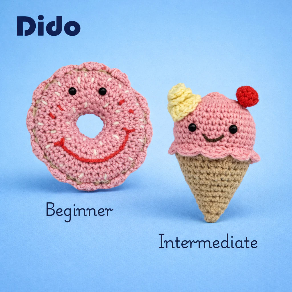 Crochet Kit - Donut or Ice Cream