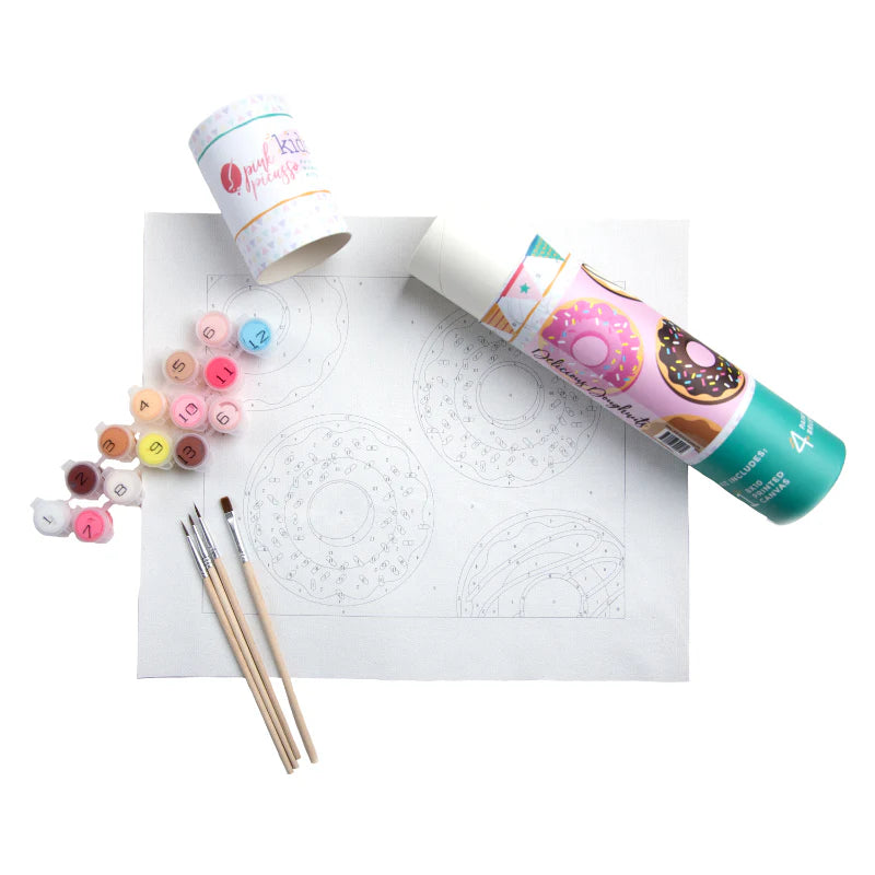 Paint By Numbers - Delicious Doughnuts
