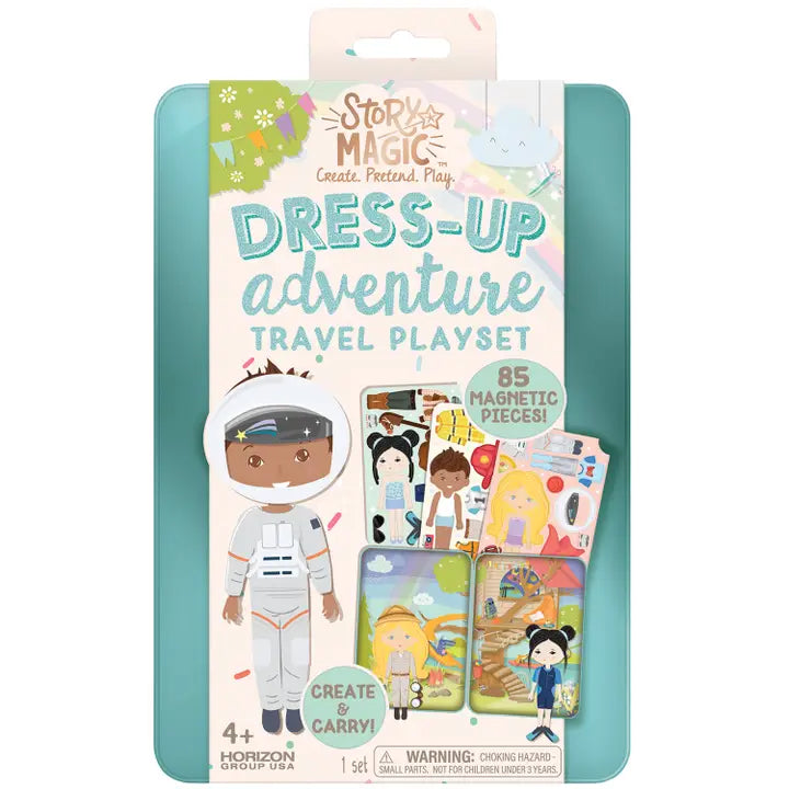 Dress Up Dolls Adventure Travel Playset