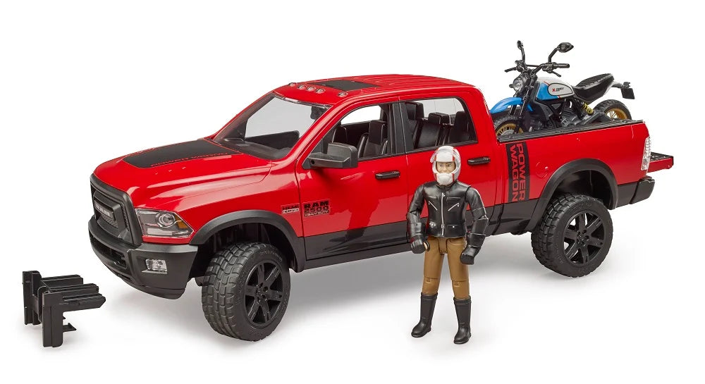 Power Wagon with Ducati Scrambler Desert Sled