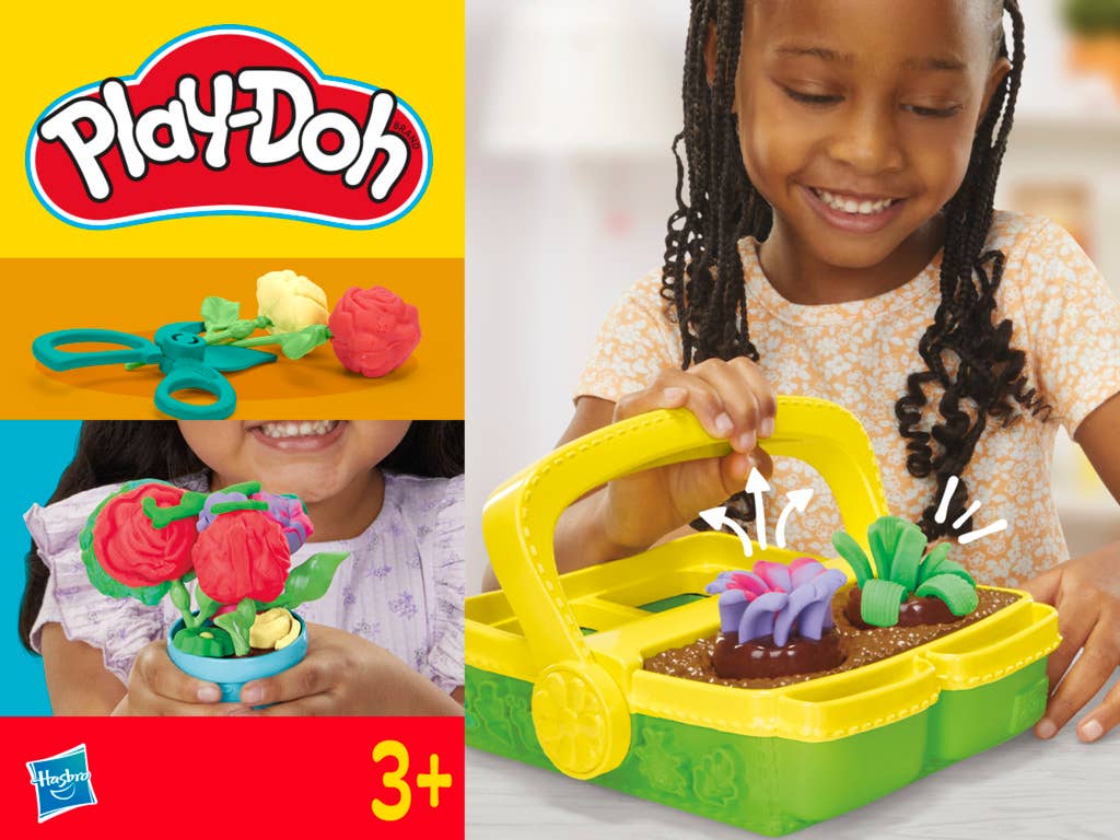 Play-Doh Blooming Flowers