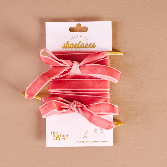 Velvet Rose Shoelaces