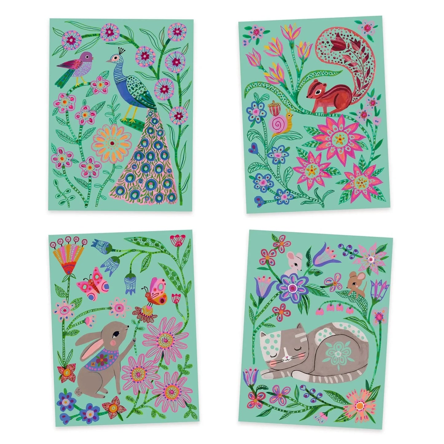 Encounters Art Scratch Cards