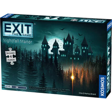 EXIT: The Nightfall Manor Board Game with Puzzle