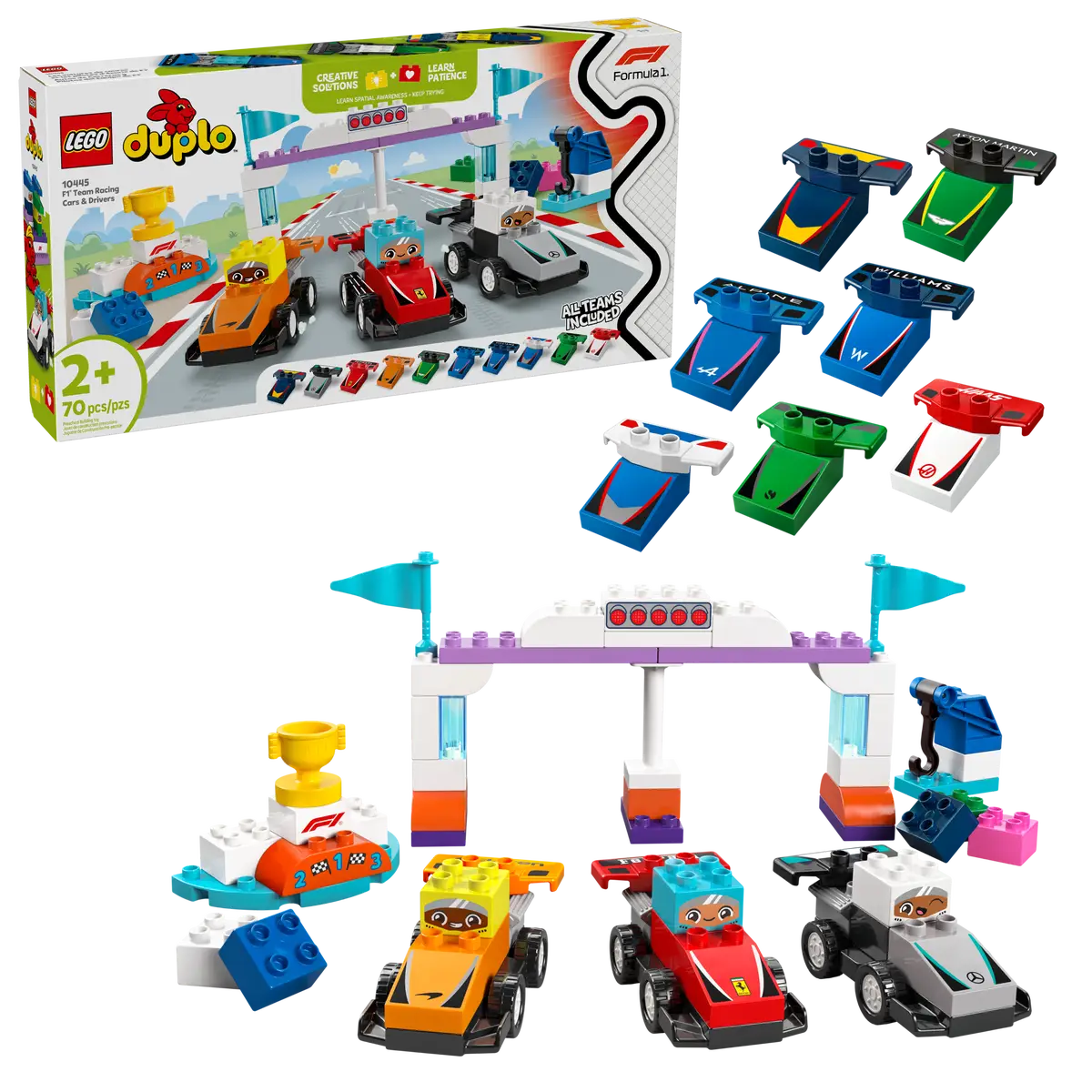 F1 Team Race Cars & Drivers