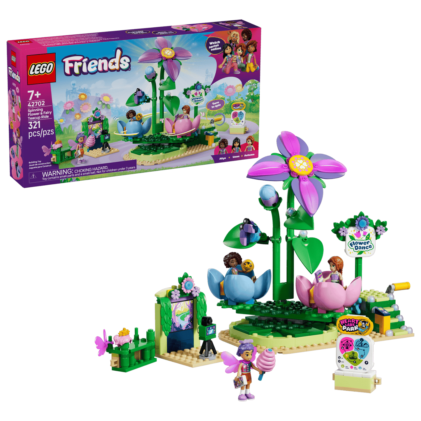 Spinning Flower & Fairy Teacup Ride