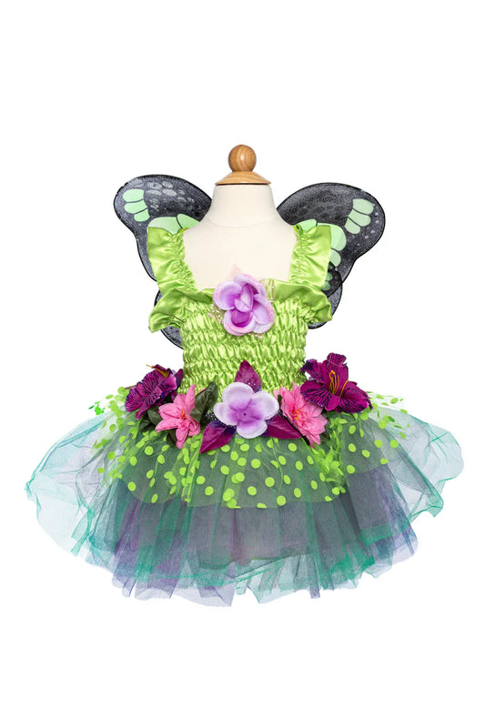 Fairy Blooms Deluxe Dress & Wings - Size 3/4