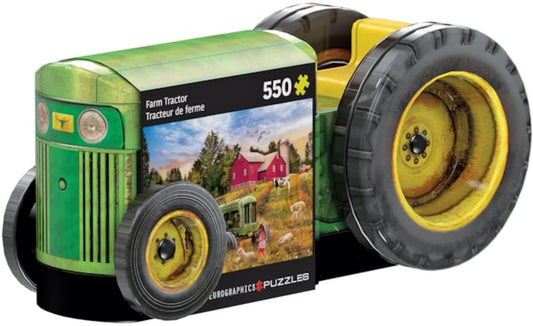 Farm Tractor Tin Puzzle