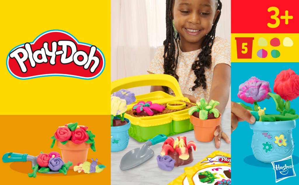 Play-Doh Blooming Flowers
