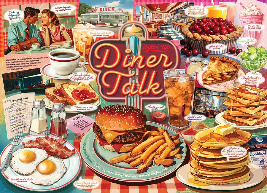 Diner Talk Puzzle
