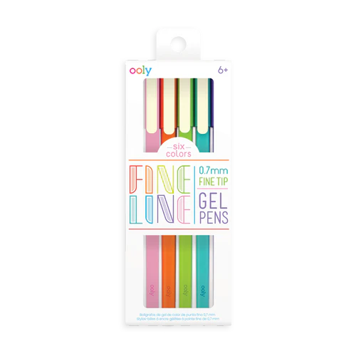 Fine Line Fine Tip Gel Pens