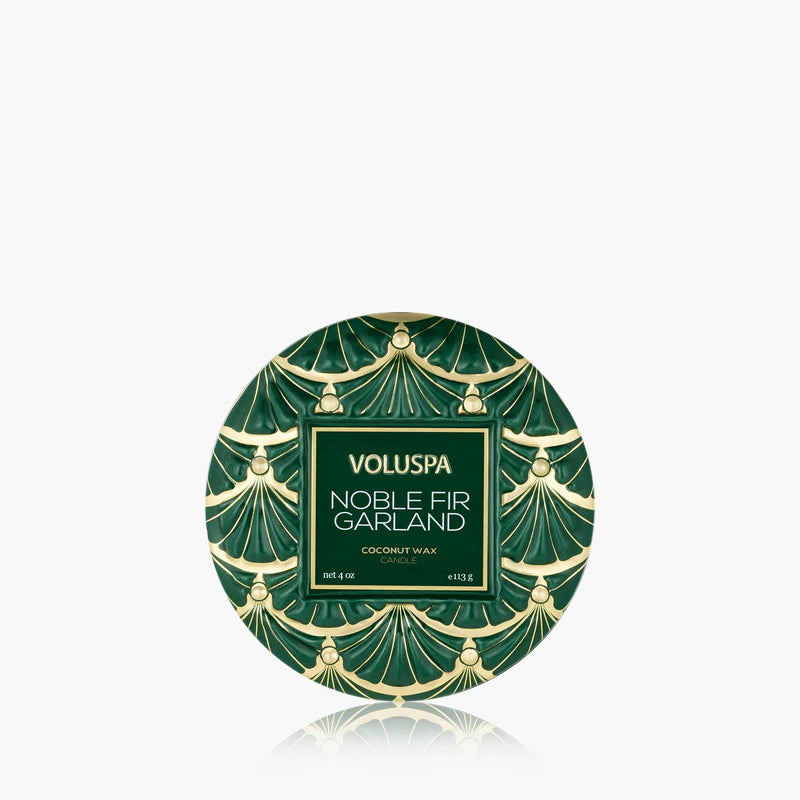 Noble Fir Garland - Mini Tin