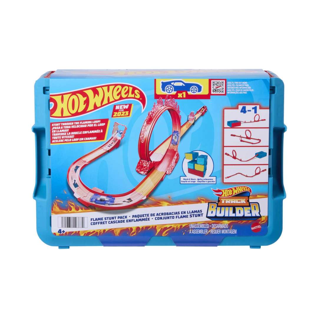 Hot Wheels® Track Builder Flame Stunt Pack
