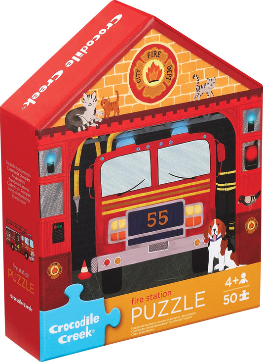 Fire House Puzzle 50pc