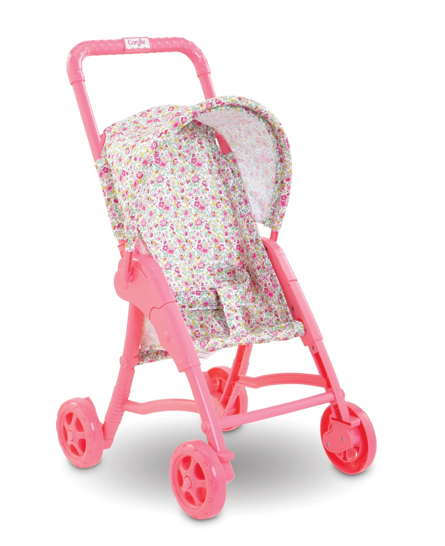 Floral Print Doll Stroller