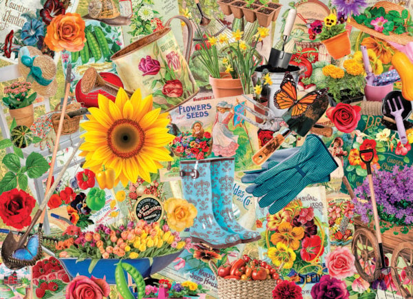 Flower Seeds Puzzle