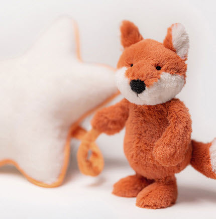 Bashful Fox Cub Musical Pull