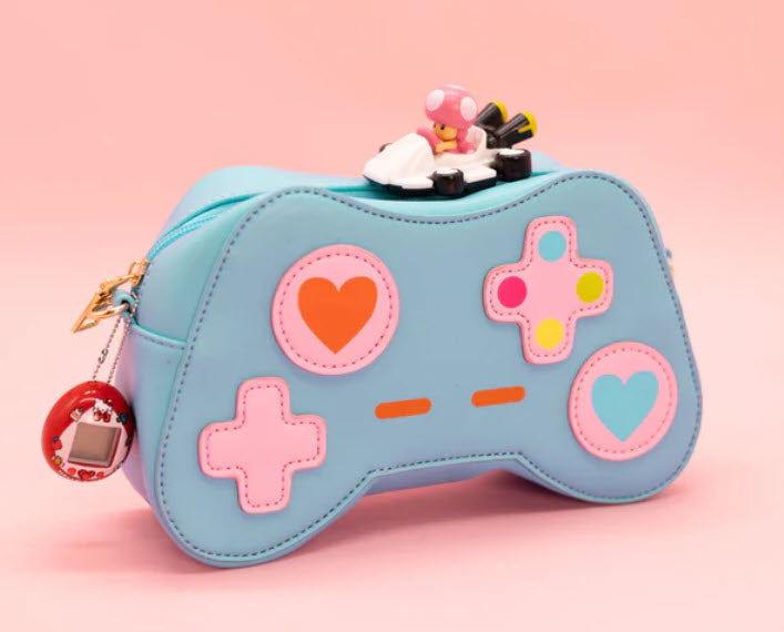 Game Controller Handbag - Blue