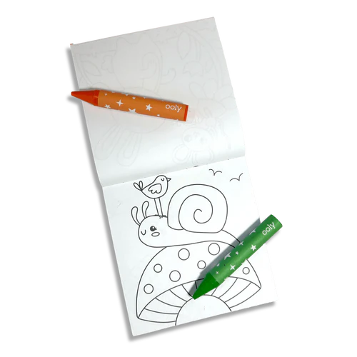 Carry Along Coloring Book Set - Garden Pals