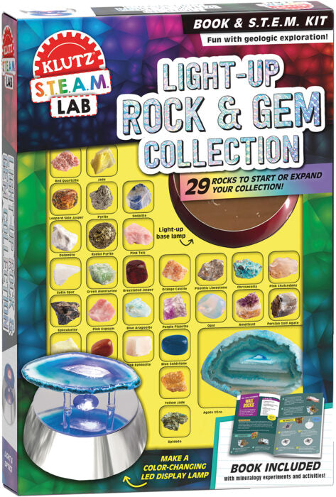 Steam Lab Light-Up Rocks & Gems