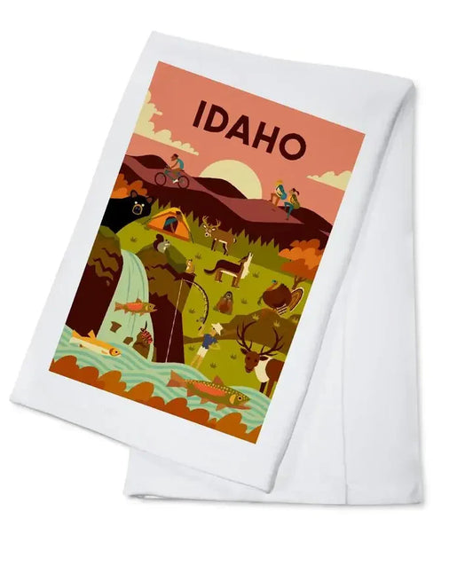 Idaho Tea Towel