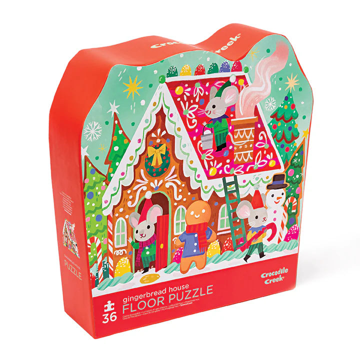 Gingerbread House Puzzle 36pc