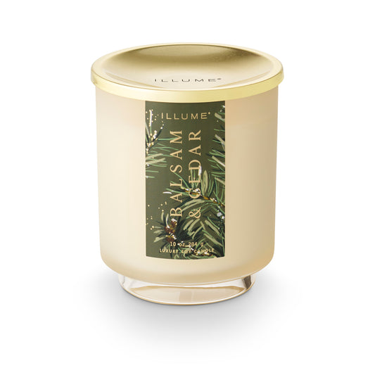 Balsam & Cedar Signature Glass Candle