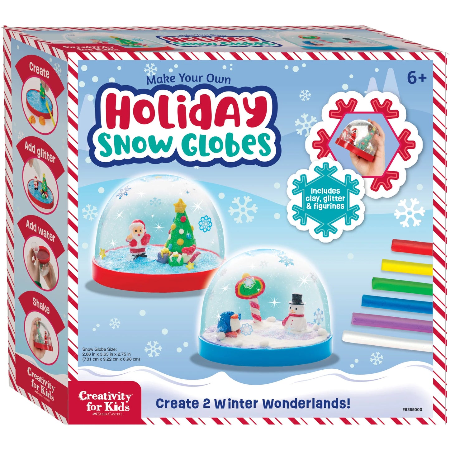 Make Your Own Snow Globes - Holiday