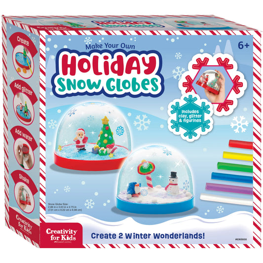 Make Your Own Snow Globes - Holiday