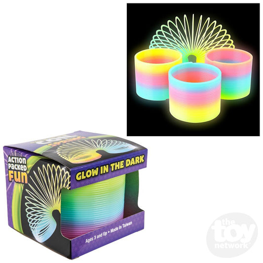 Glow-In-The-Dark Coil Spring