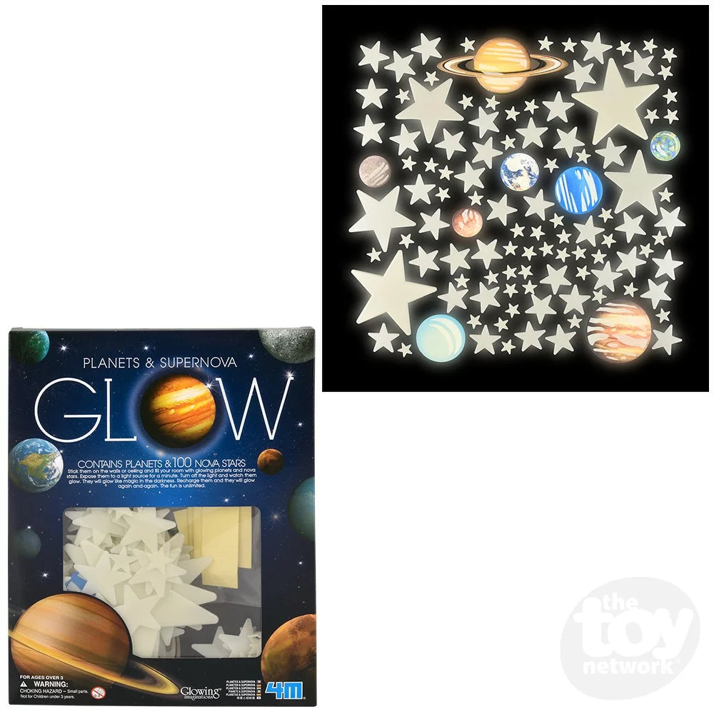 Glow Planets & Super Nova-100 Pieces