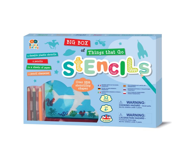 Big Box of Stencils: Things That Go