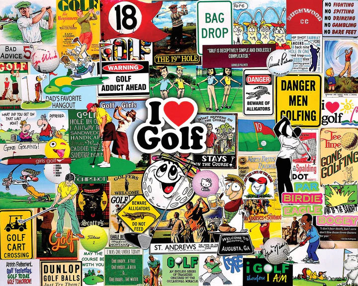 I Love Golf Puzzle