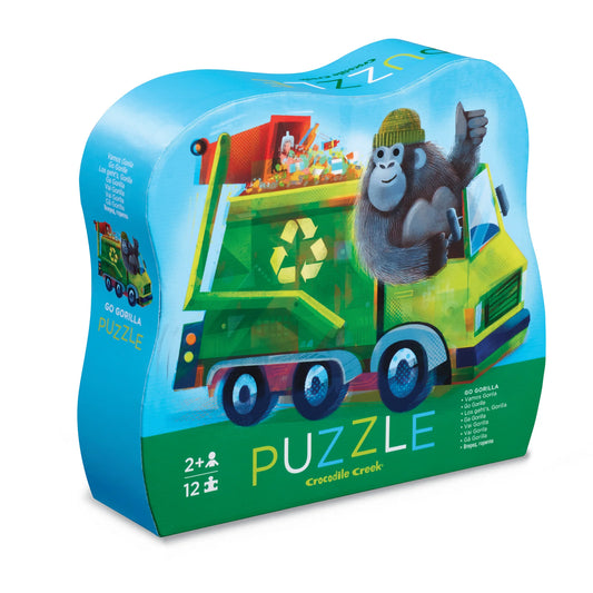 Go Gorilla Mini Puzzle 12 pc