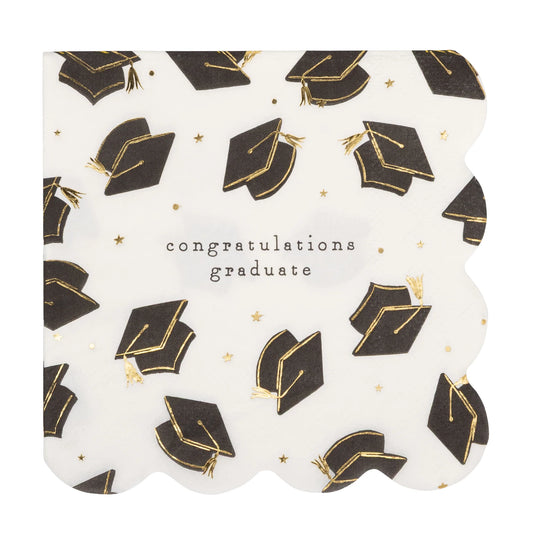 Grad Hat Scatter Cocktail Napkins