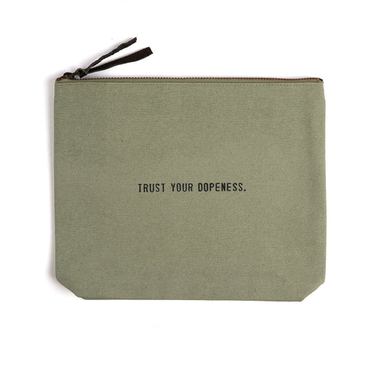 Trust Your Dopeness Canvas Bag - Mint