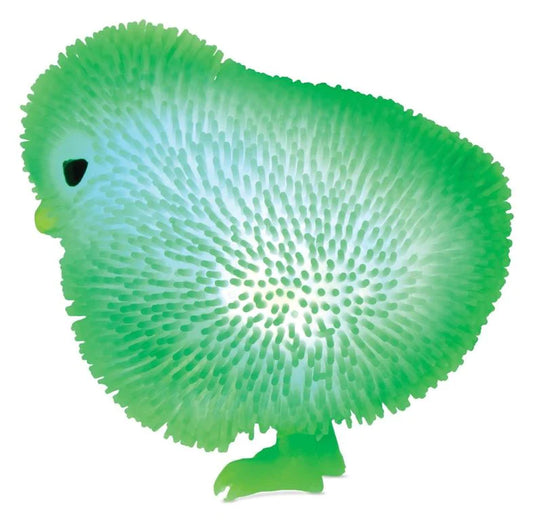 Green Chick Light Up Squeeze Toy