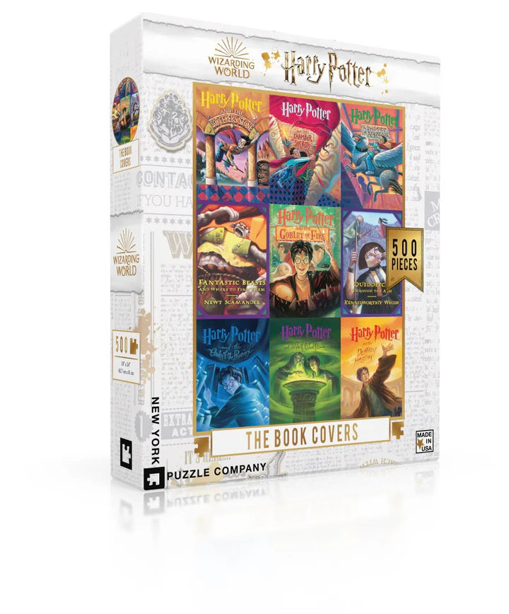 Book Cover Collage Puzzle 500pc