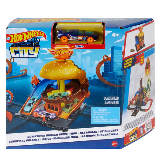 Hot Wheels® City Burger Drive-Thru Playset