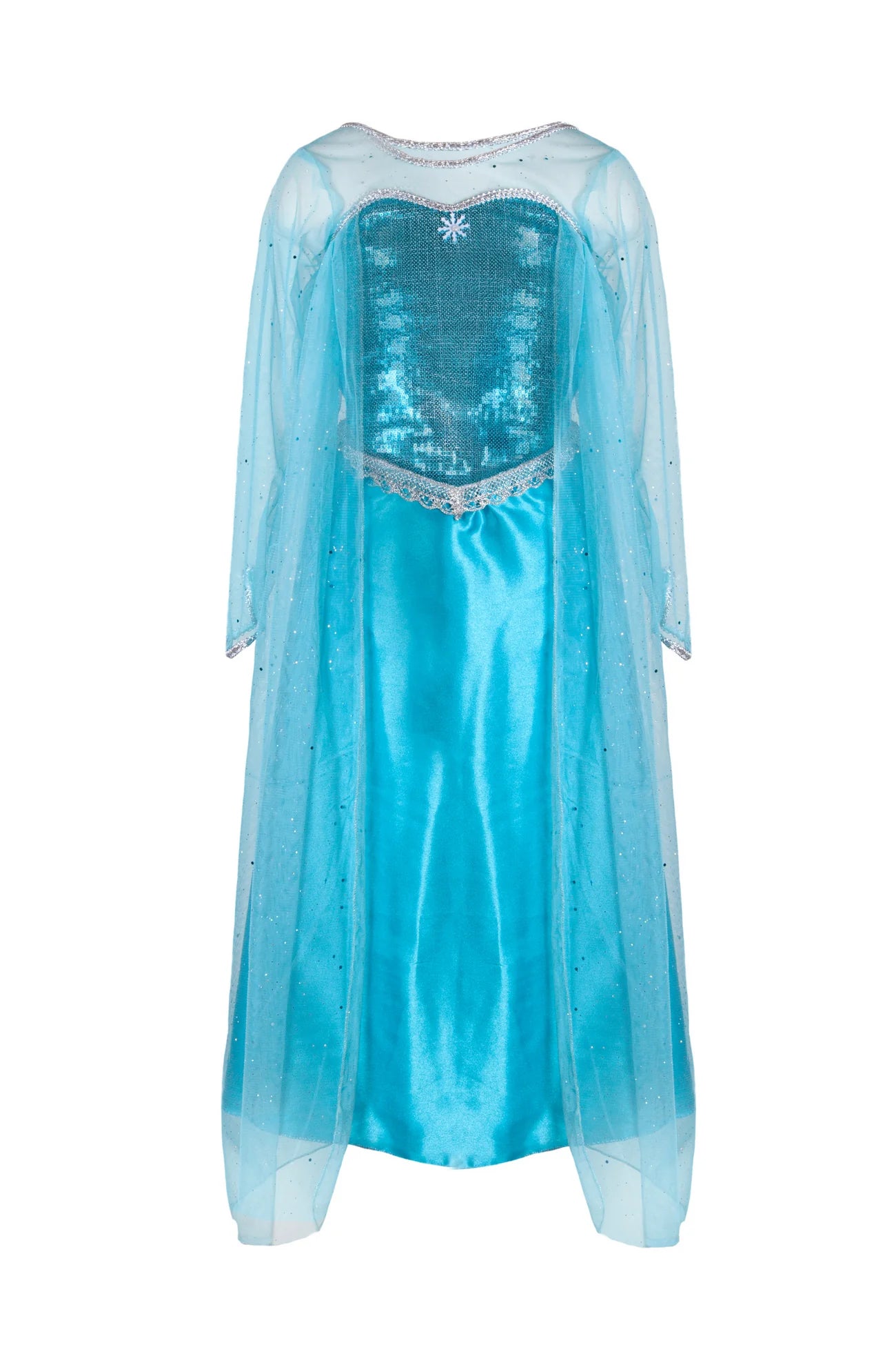 Ice Queen Dress With Cape Size 3-4