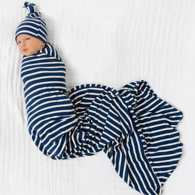 Jack Ribbed Swaddle Blanket - Regular Luxe