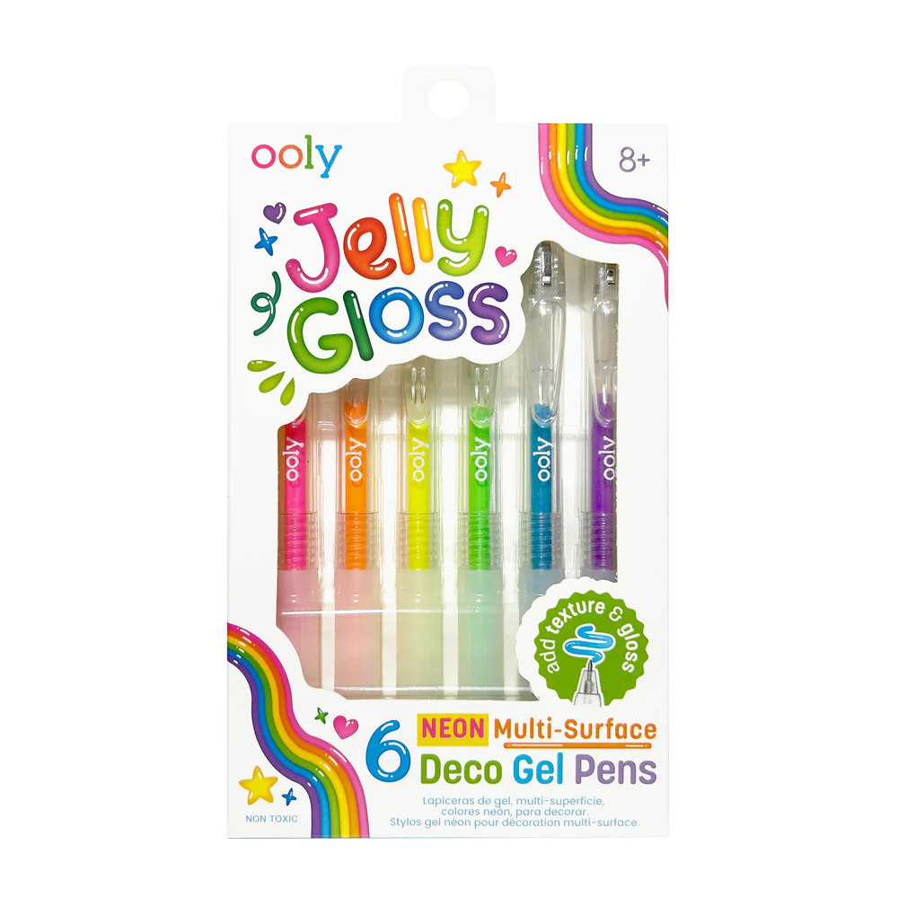 Jelly Gloss: Neon Multi-Surface Decorative Gel Pens