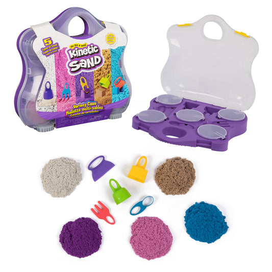 Kinetic Sand Variety Case Playset