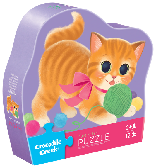 Cute Kitten Mini Puzzle 12pc