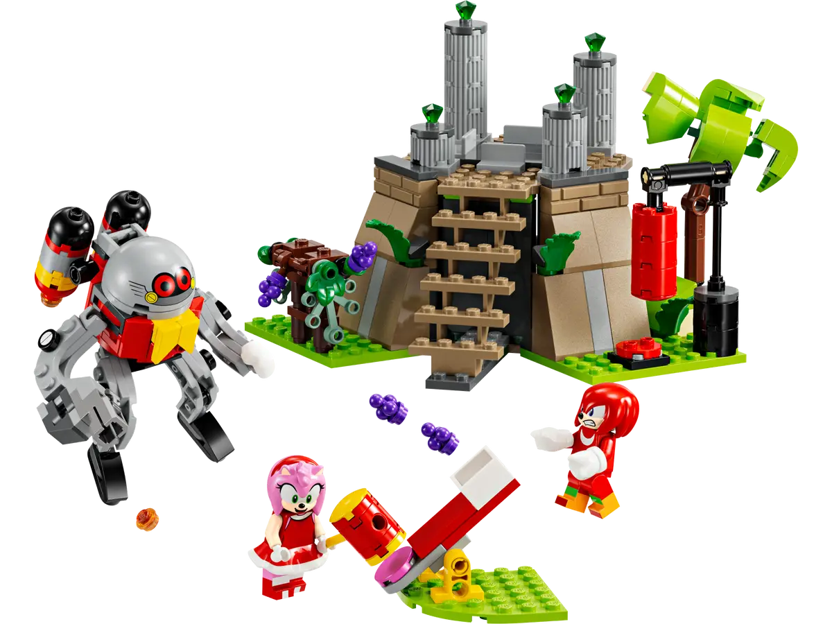 Knuckles and the Master Emerald Shrine