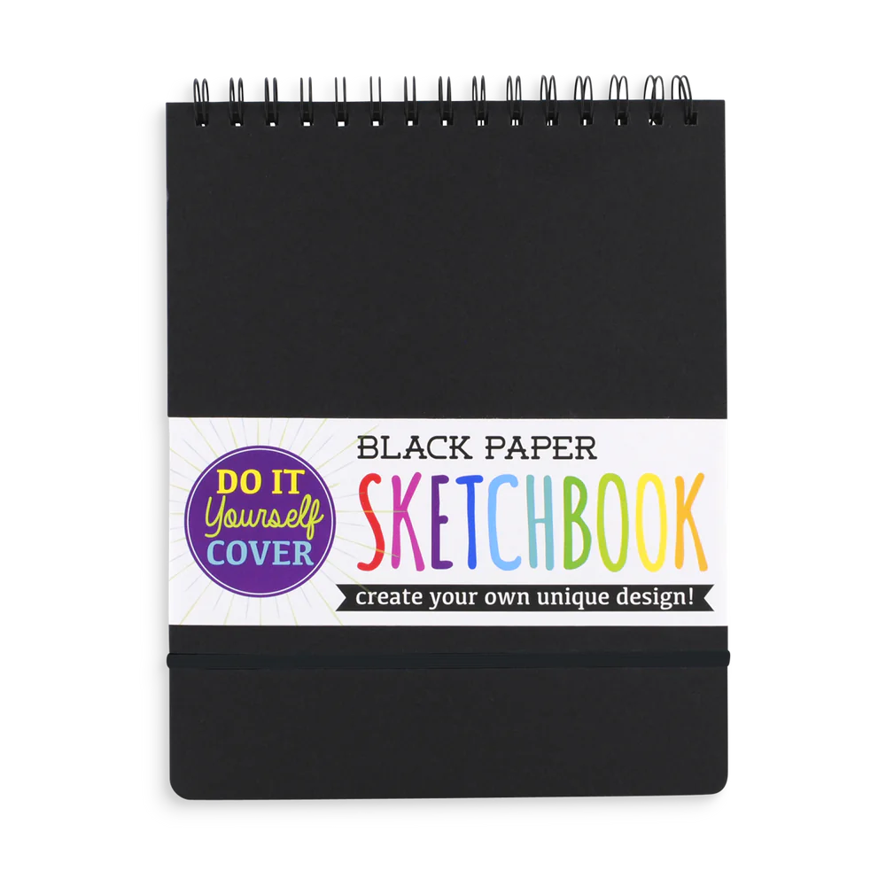 Black DIY Cover Sketchbook