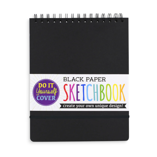 Black DIY Cover Sketchbook