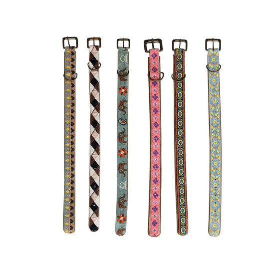 Large Leather Dog Collars