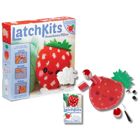 Latchkits Craft Kits - Strawberry Pillow